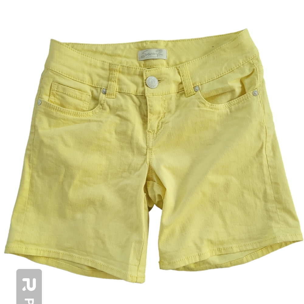 7 for All Mankind Yellow Shorts | Size 4